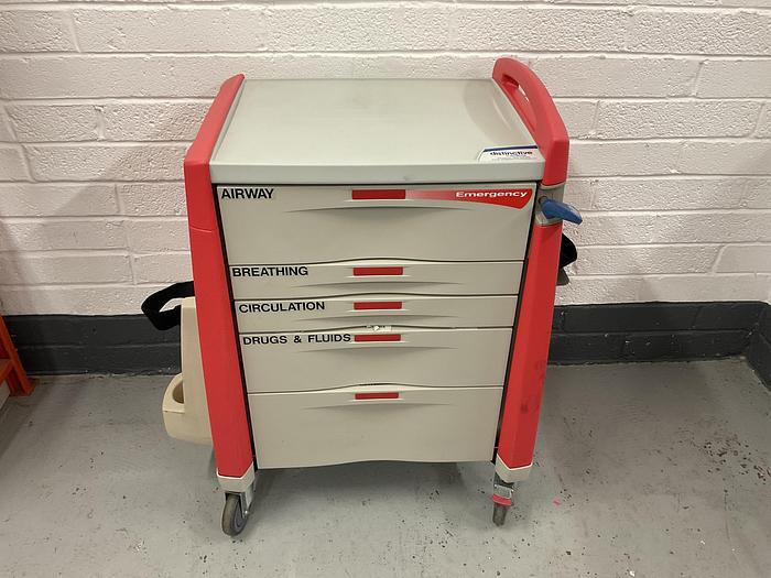 Distinctive Resuscitation Emergency trolley