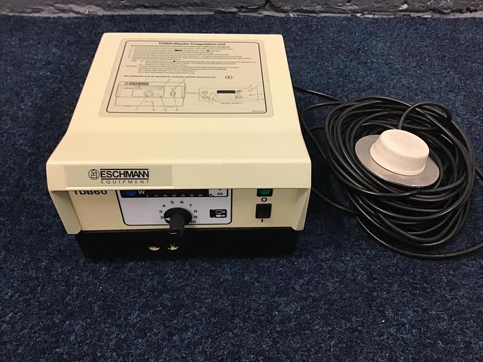 Used Diathermy Eschmann Bipolar TDB60