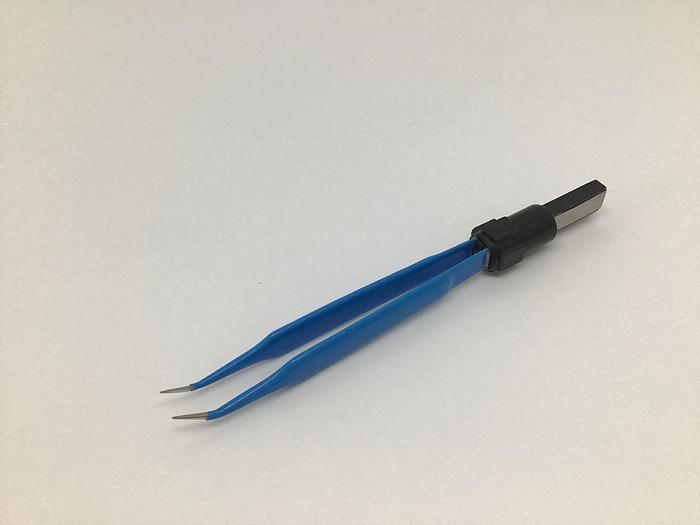 Forceps Diathermy Bipolar Angled Fine 0.5mm Tip 101mm