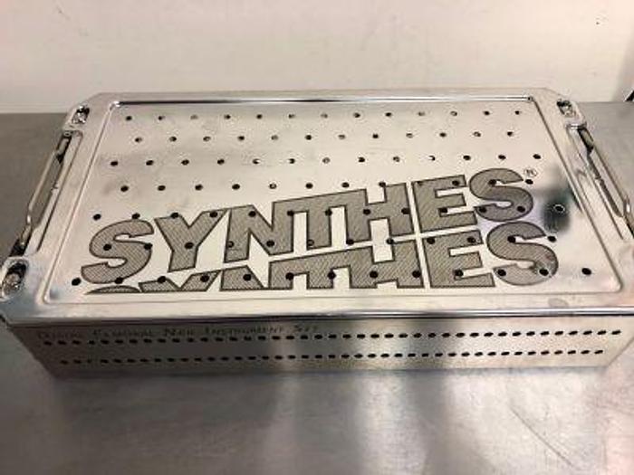 Used Synthes Case Distal Femoral Nail Instrument Set 685.330